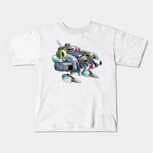 Medal Slot: The Military Medal Mech Kids T-Shirt